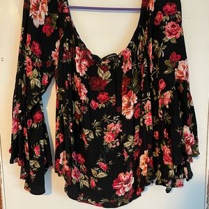 Floral Off Shoulder Top